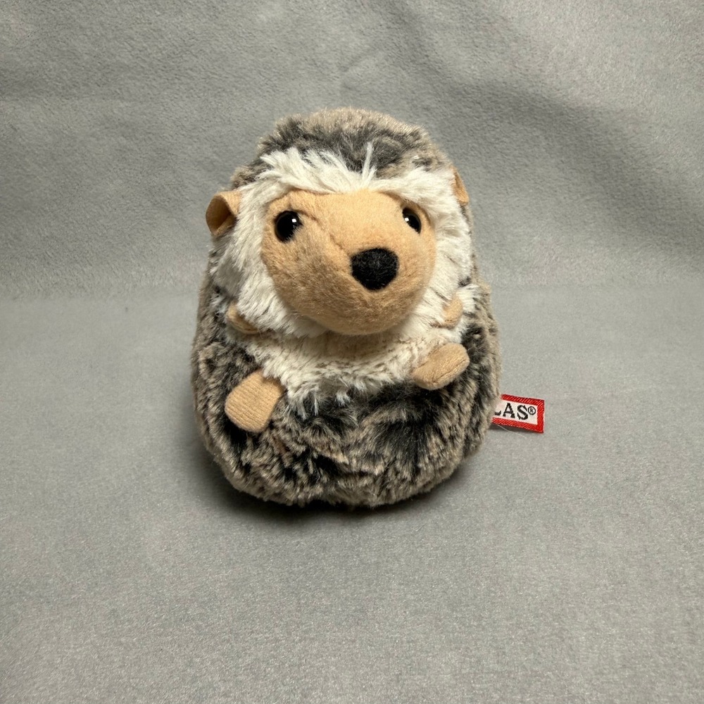 Douglas Cuddle Toys Spunky Hedgehog Plush Stuffed Animal 4101 Gray Brown 5 inch